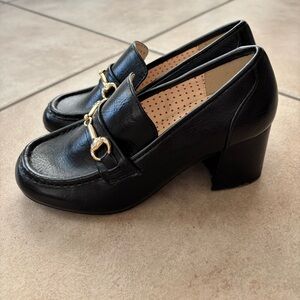 Modcloth Heeled Loafers
